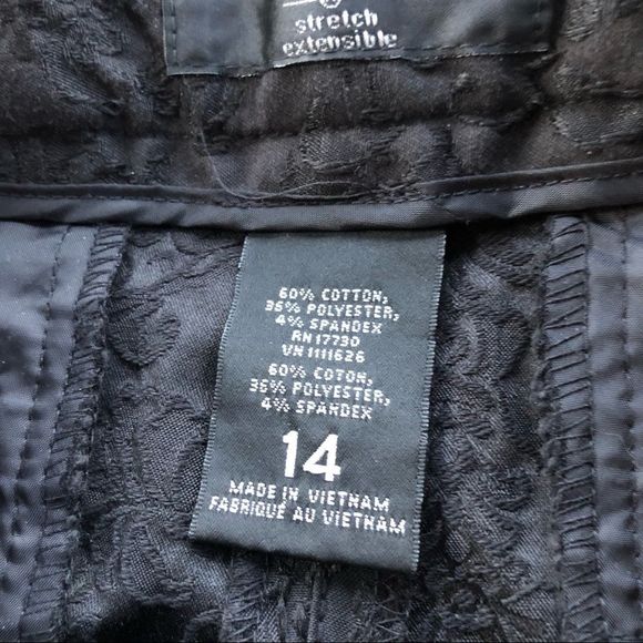 NWT Embossed Mossimo Stretch Extensible Ankle Pant - Picture 7 of 7